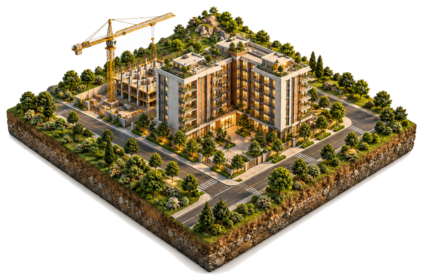 Developed land unlocking value